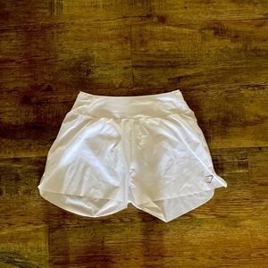 NWOT GYMSHARK White Shorts